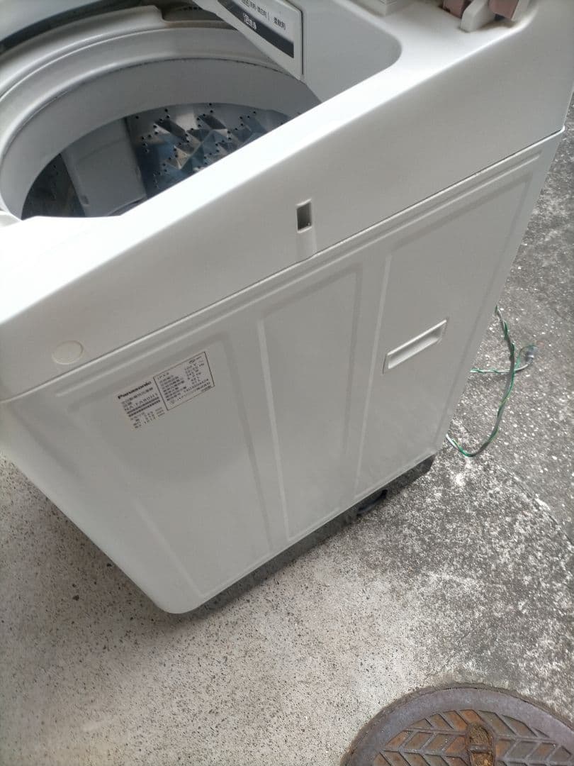 送料無料　Panasonic NA-FA80H1 縦型洗濯機 本体