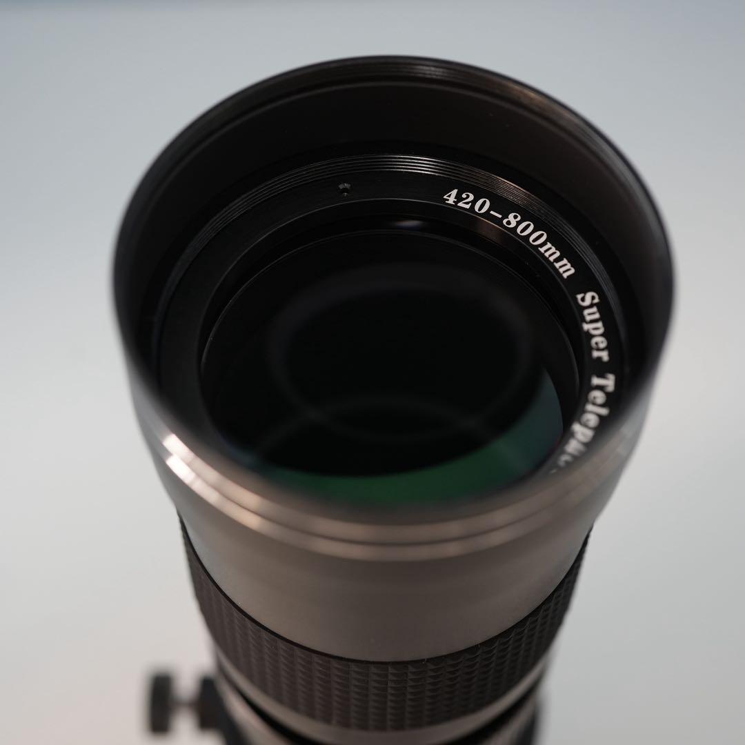 VARI SONY A用 420-800mm超望遠レンズ黒z0025