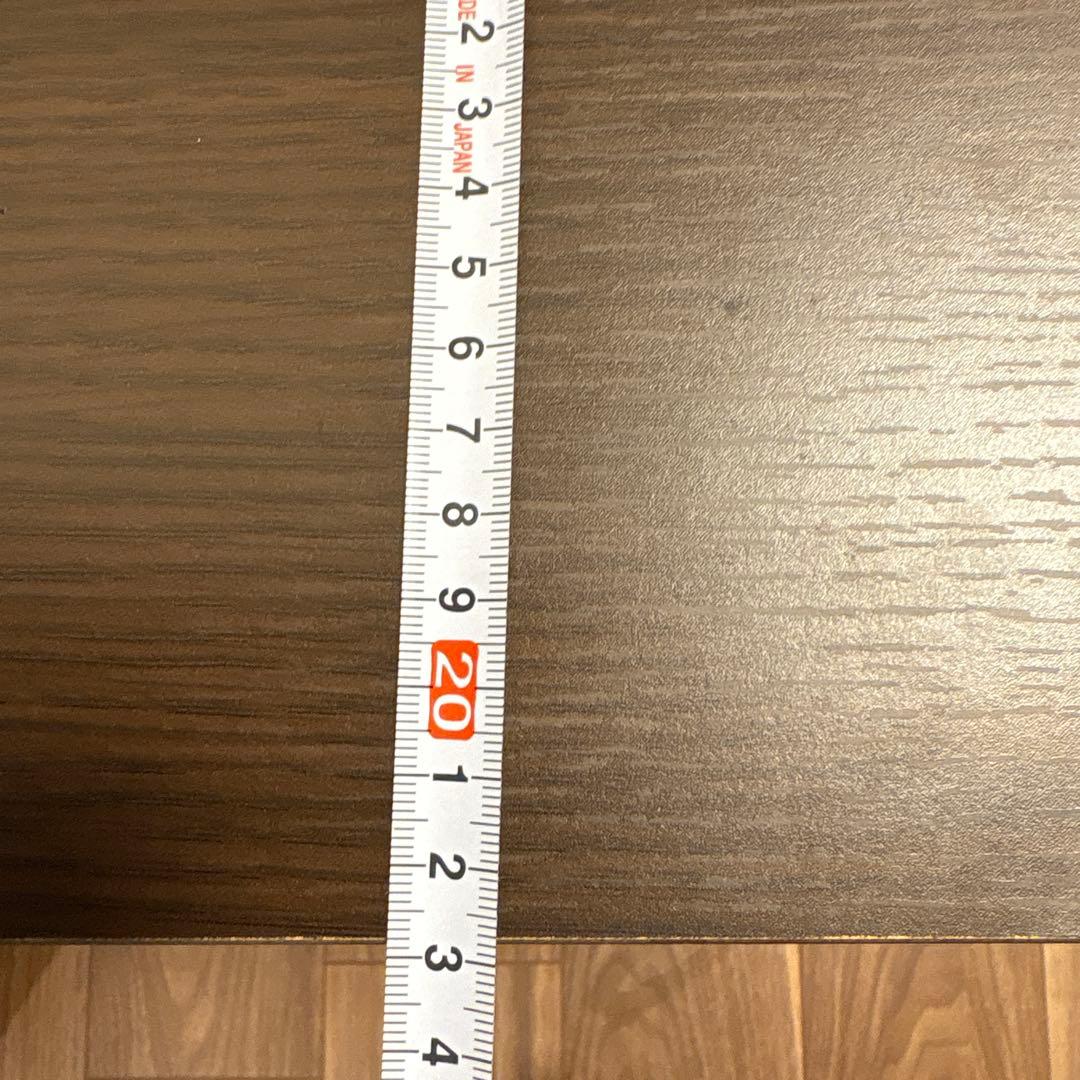 ダークブラウン パソコンデスク 引き出し付き-お譲り値段は2月10日まで