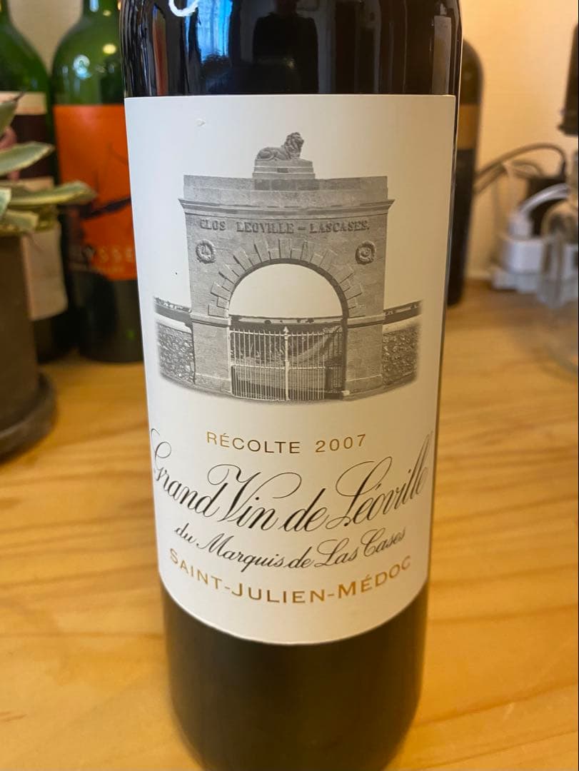 シャトー•レオヴィル•ラス•カーズ2007 ボルドー2級　スーパーセカンド