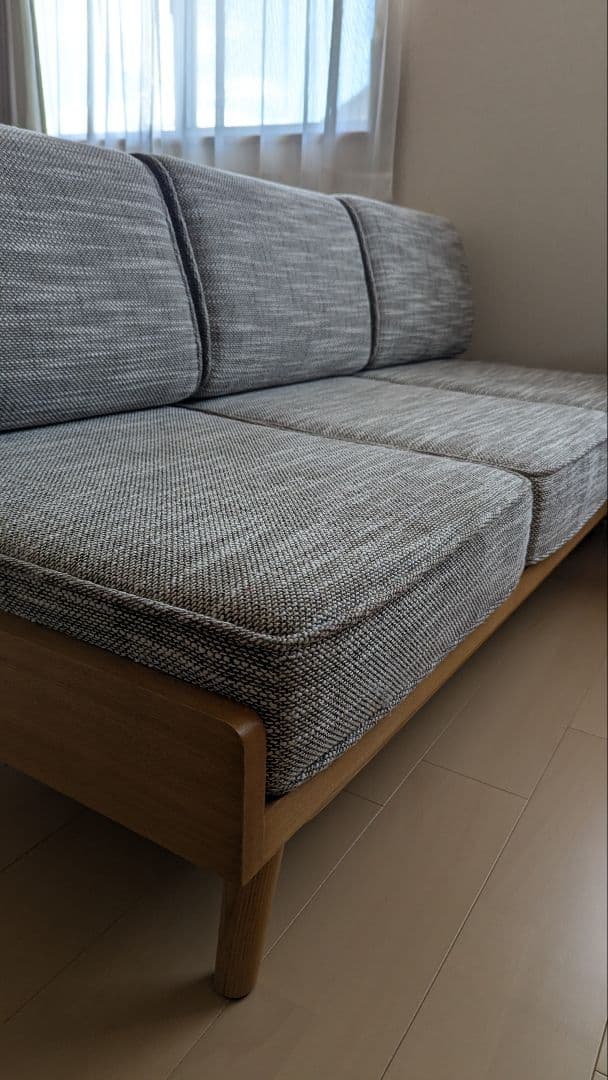 【Unico】アルベロ ソファ 3人掛け チークカラー