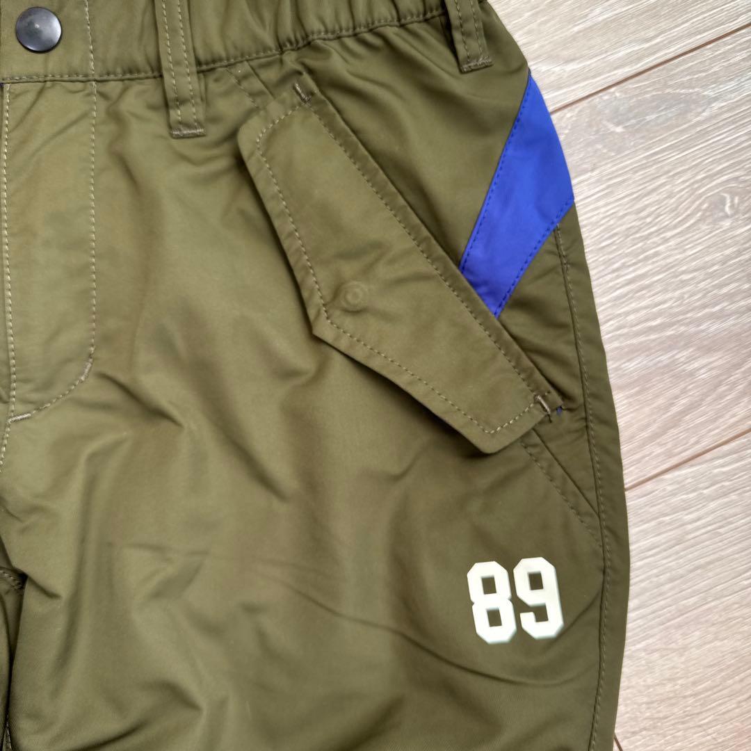 パーリーゲイツPEARLY GATES 蓄熱 保温 防風パンツ カーキ 0(S)