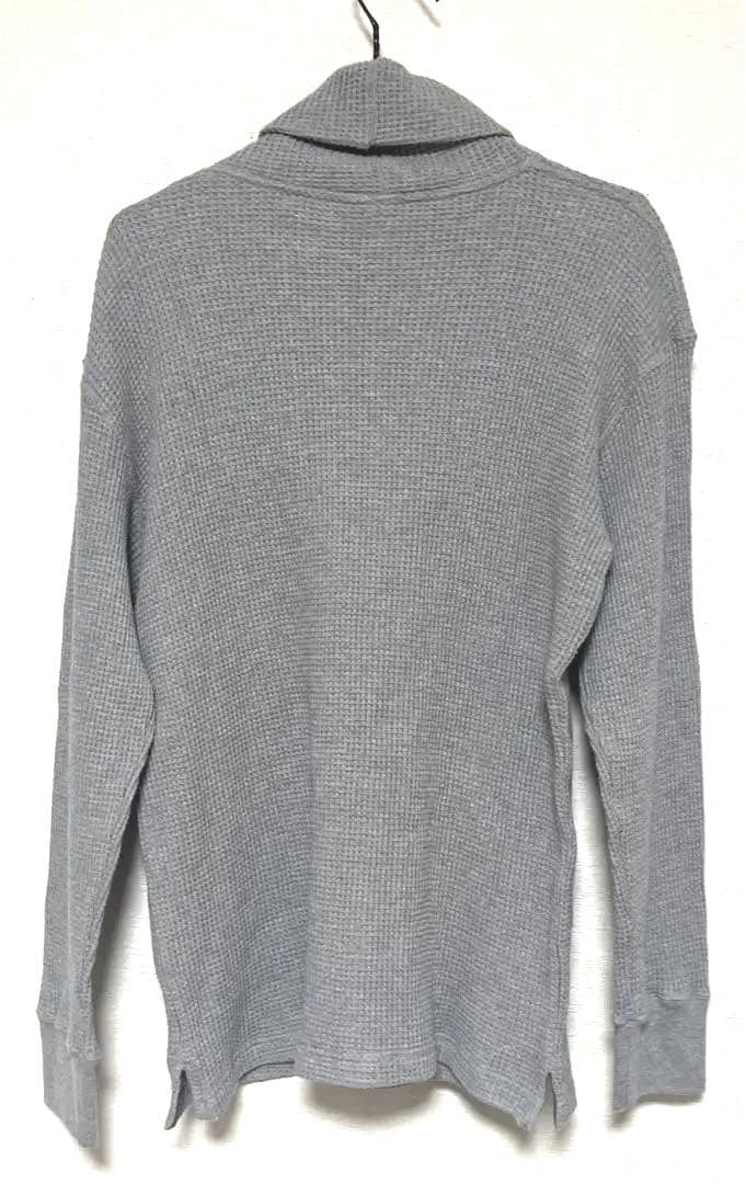 新品タグ付き Soundman ワッフルタートルネック 38