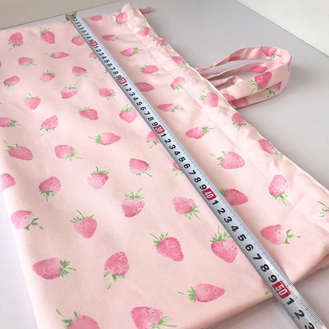 しょーコロ様　確認用　巾着袋　50×50 持ち手　掛けループ　名入れ　大きい