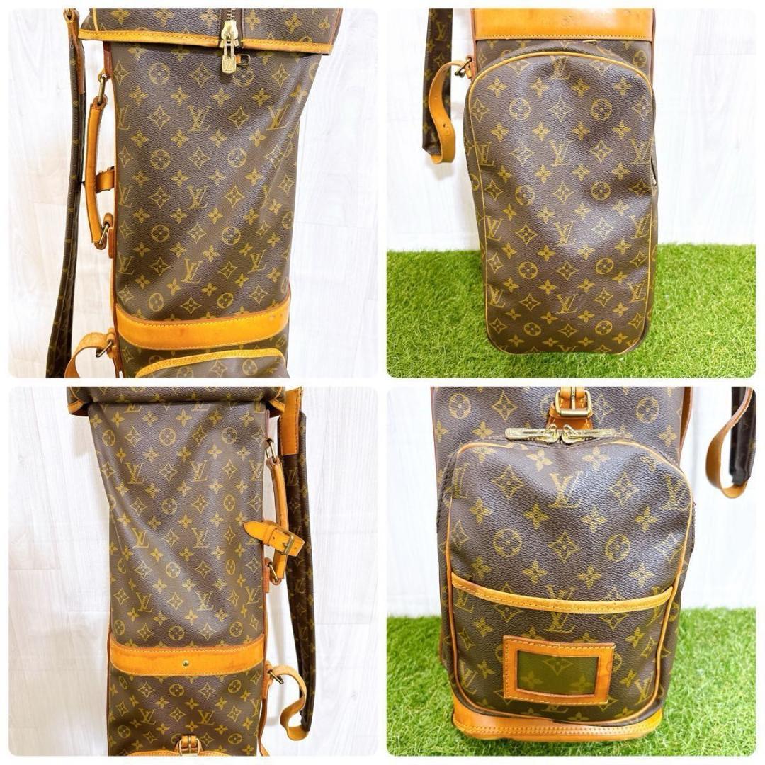 ルイヴィトン キャディバッグ モノグラム ゴルフ キャディバッグ 2way