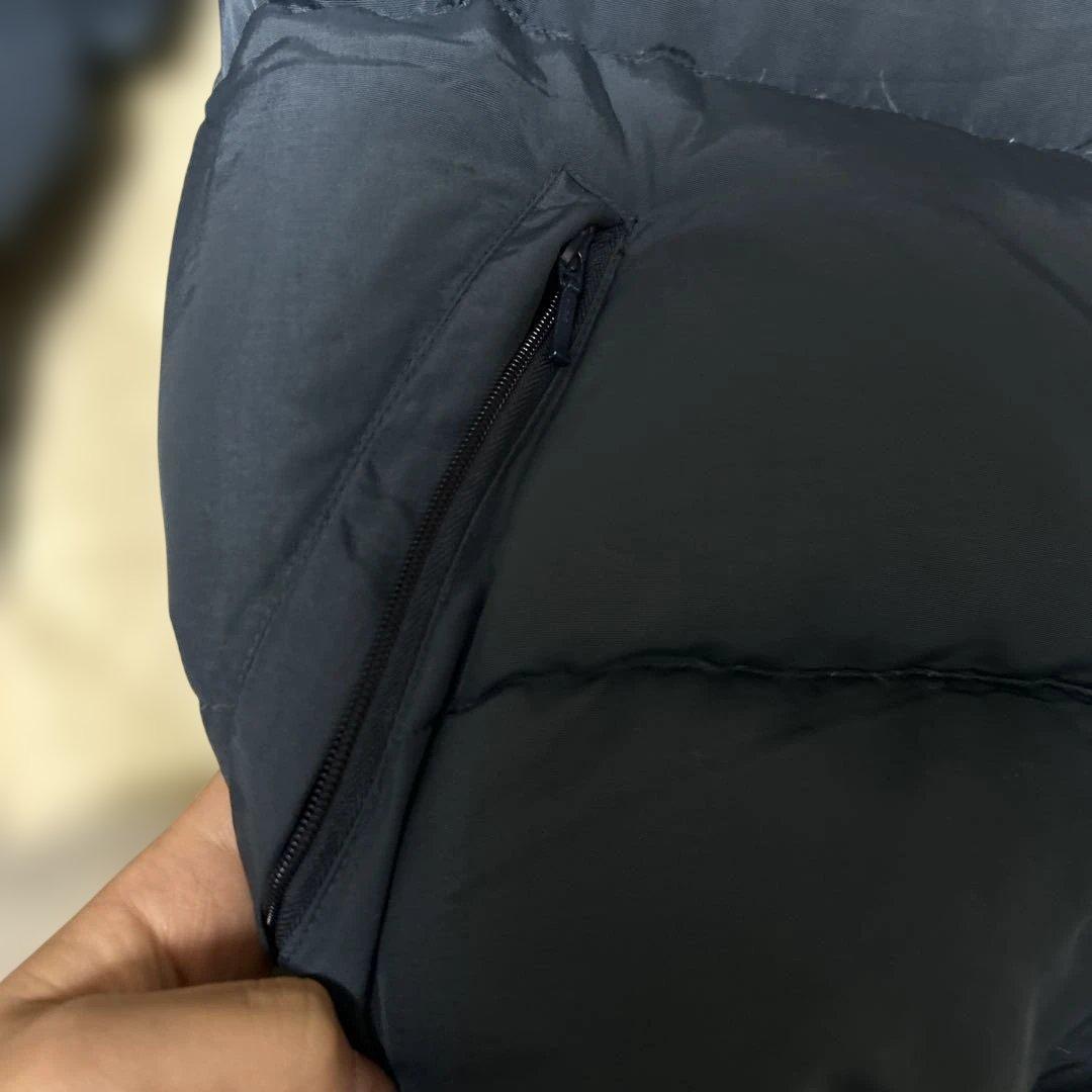 90s 旧タグ mont-bell ダウンジャケット XL ネイビー