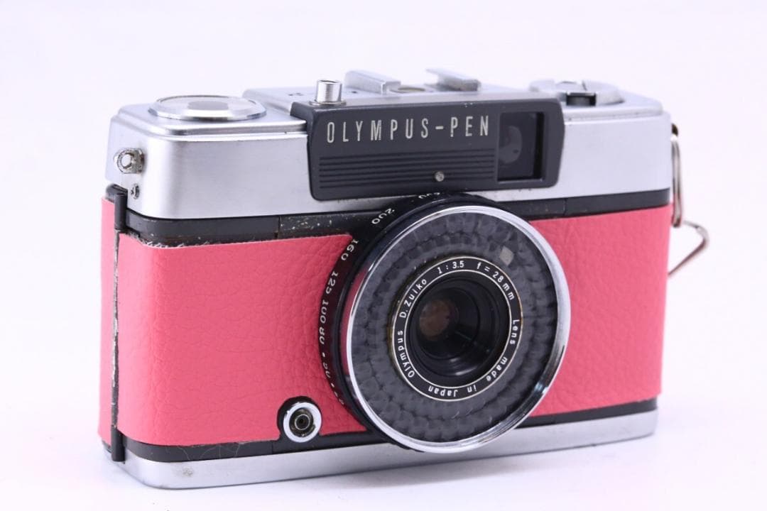 【整備済み・美品】オリンパス OLYMPUS PEN EE-2 ベピーピンク