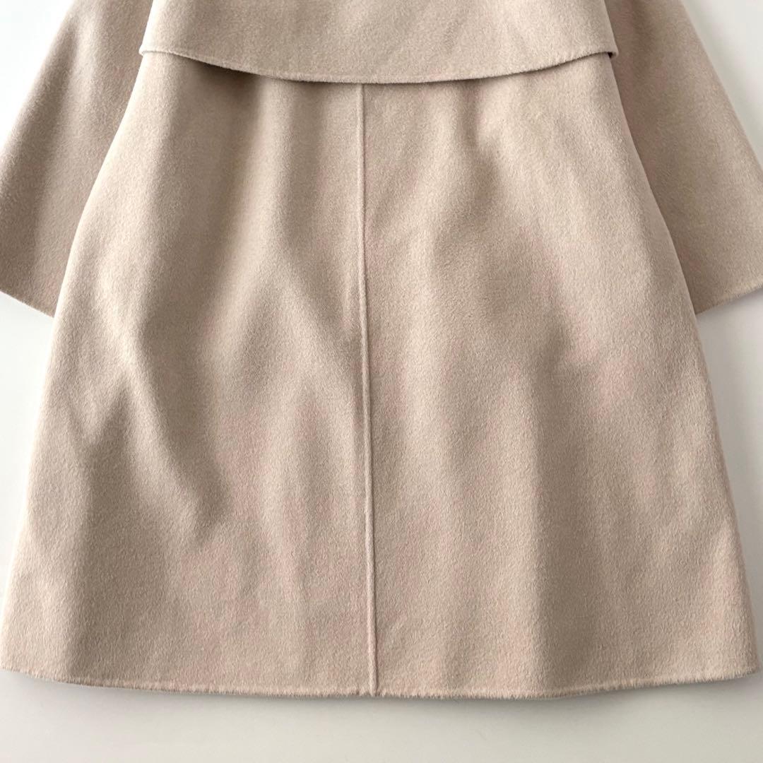 美品　ギャルリーヴィー　ウールダブルフェイス カラーレストレンチコート