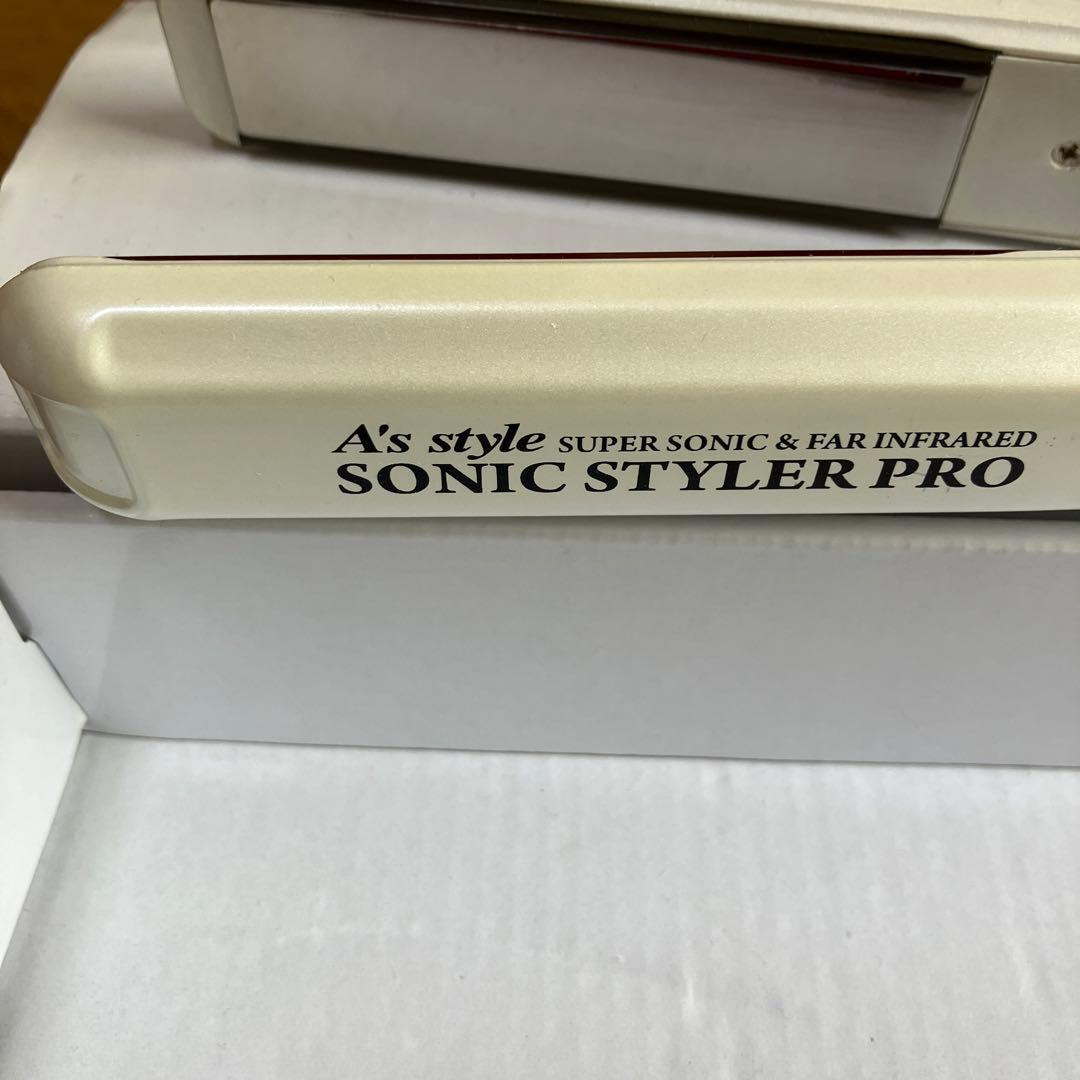 超音波ヘアアイロン A's styleアズスタイル ソニックスタイラープロ
