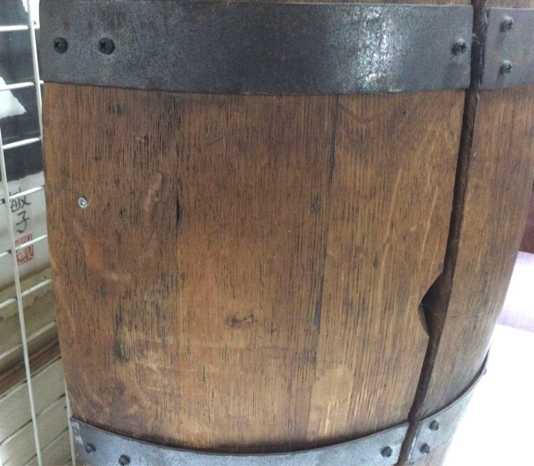 ウイスキー樽【キャビネットラック】　「USED」送料込み