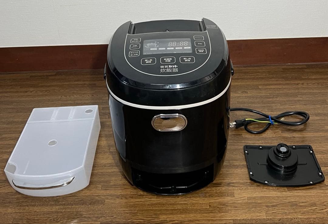 【美品】サンコー 糖質カット炊飯器 LCARBRCK