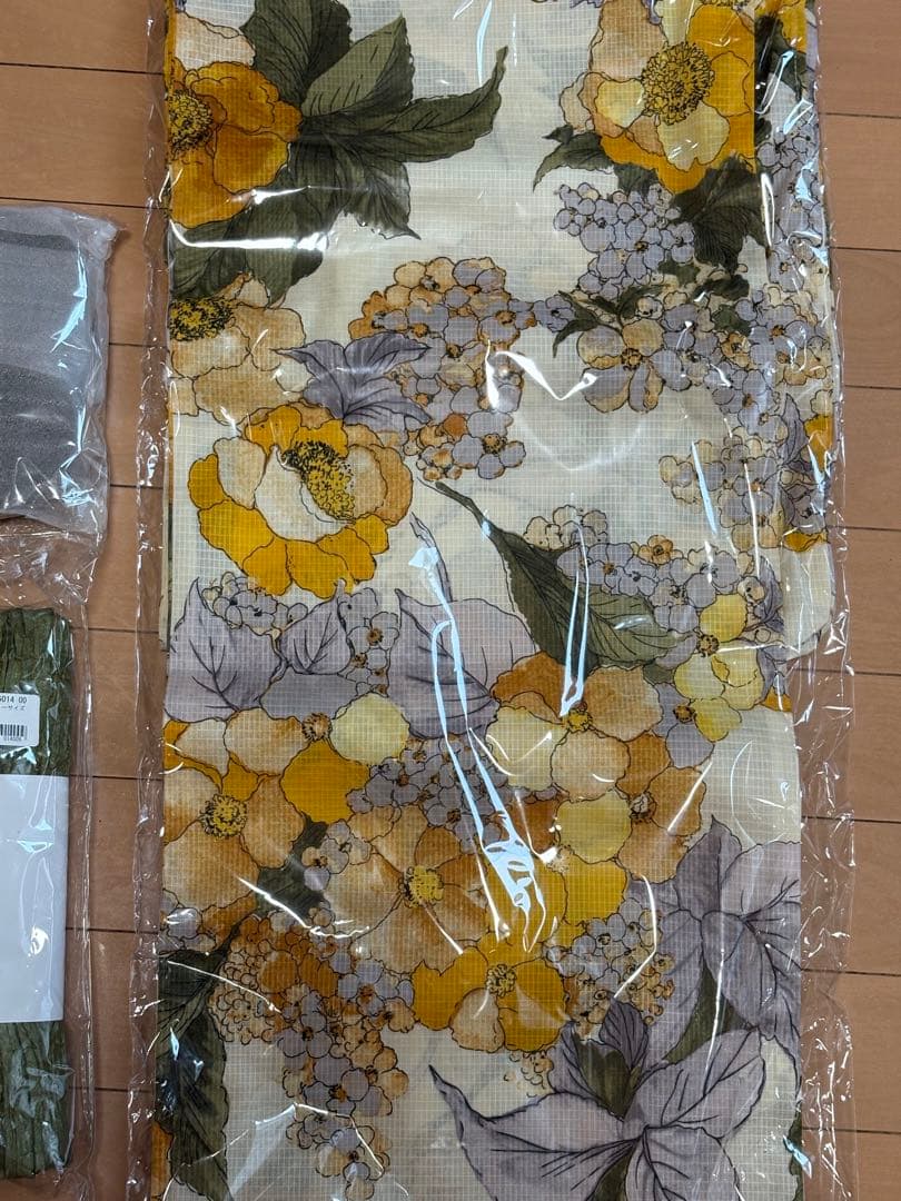 【utatane】浴衣　イエロー　レディース