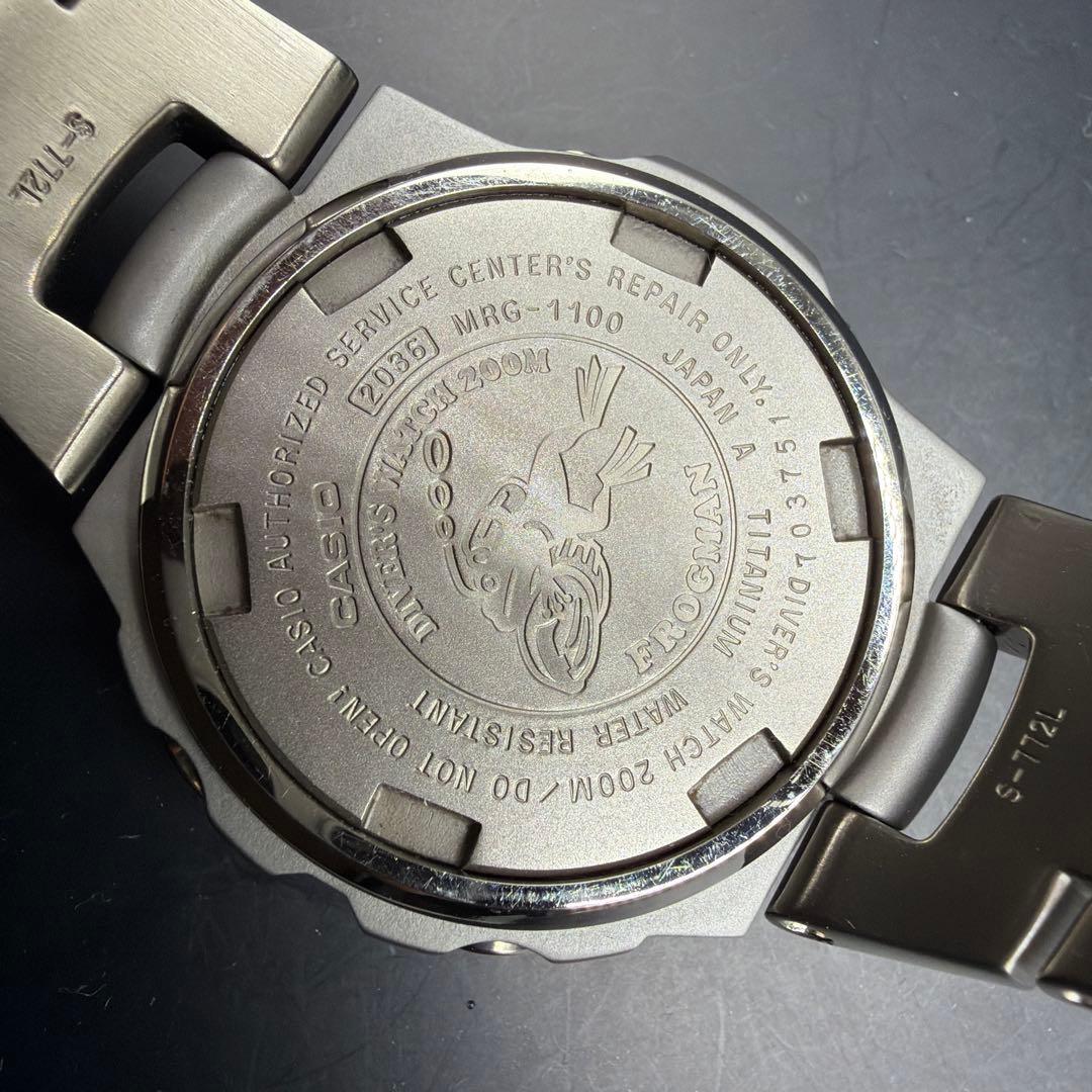 極美品✨激レア！CASIO FROGMAN MRG-1100-2 潜水王