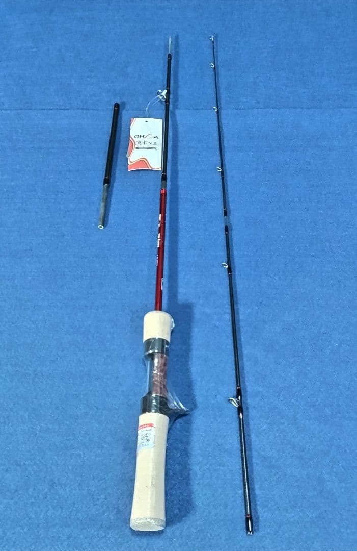 ロッドの長さが変えられるパックロッド 1.27mと1.44m ベイト 渓流 源流