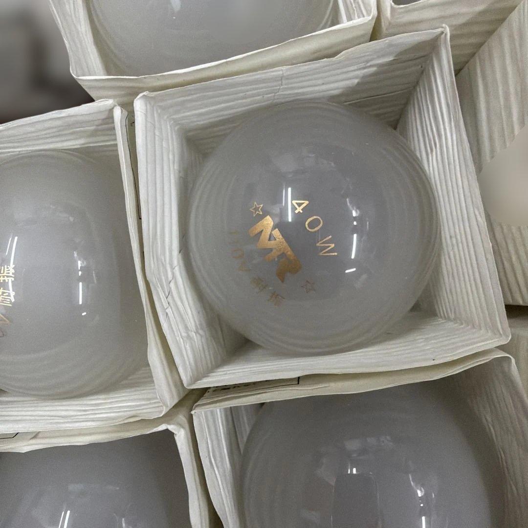 耐振艶消　白熱電球 110V 40W 25個セット4箱と17個計117ケ