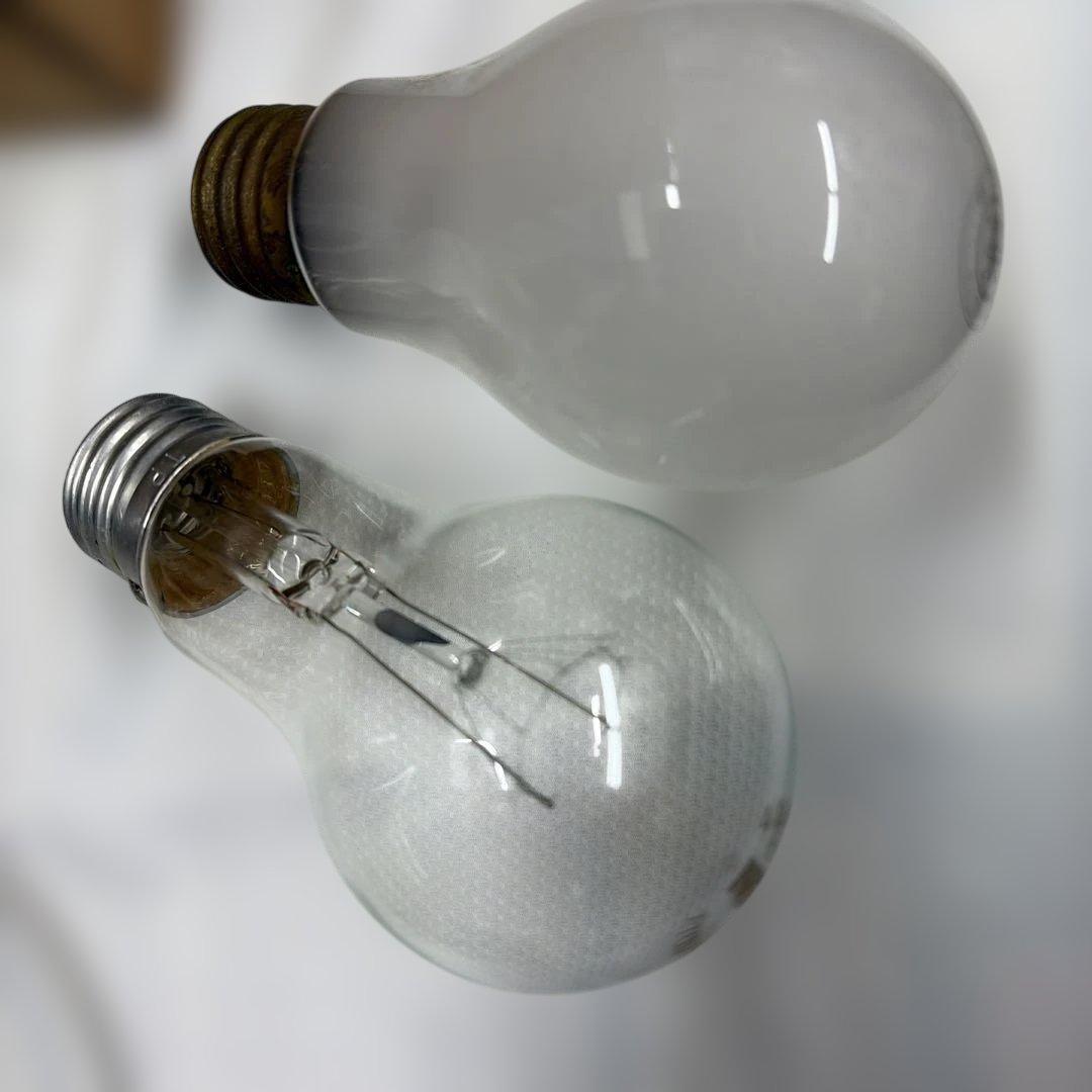 耐振艶消　白熱電球 110V 40W 25個セット4箱と17個計117ケ