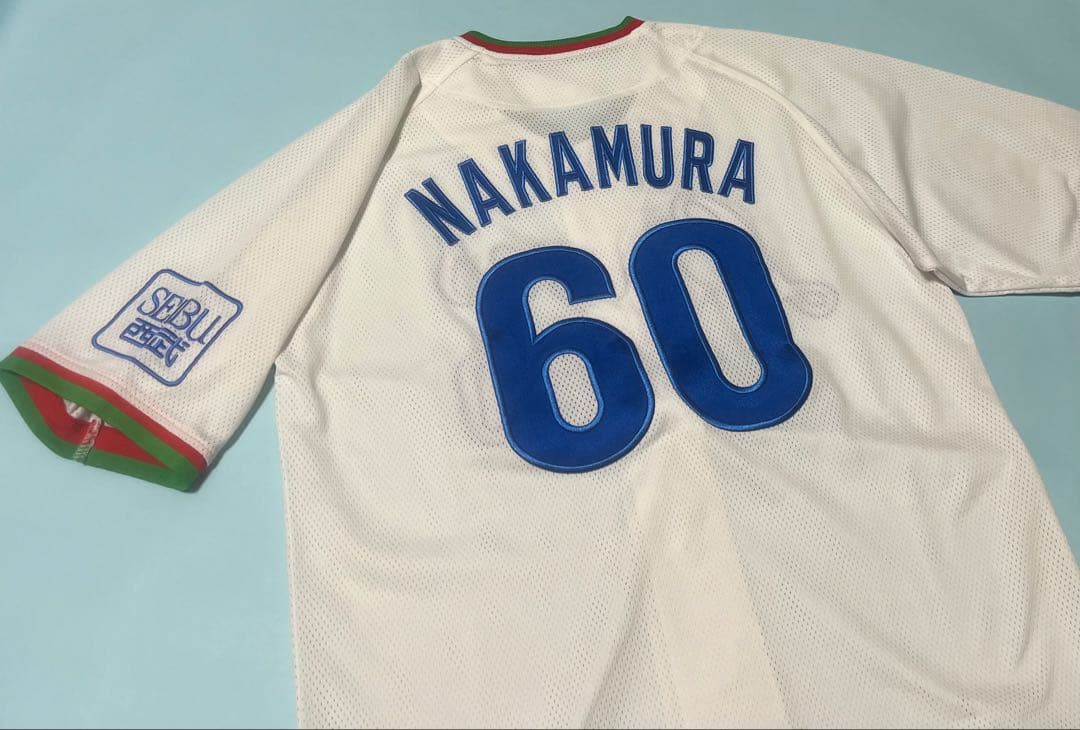 埼玉西武ライオンズ　中村剛也選手　1979-2000黄金期モデル　フル刺繍