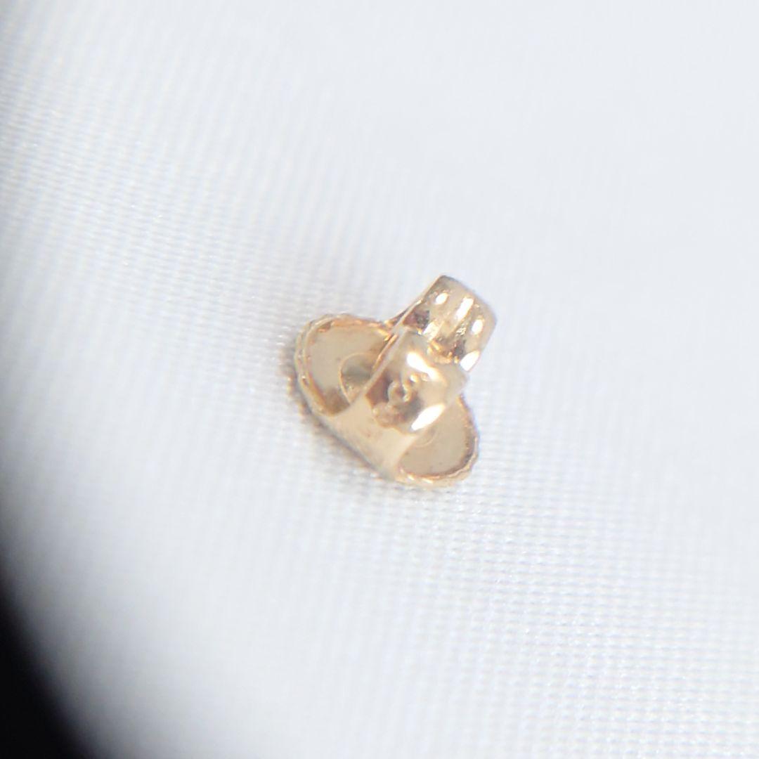 【現行品】 ティファニー K18 ビーンズ ピアス 片耳用 5349