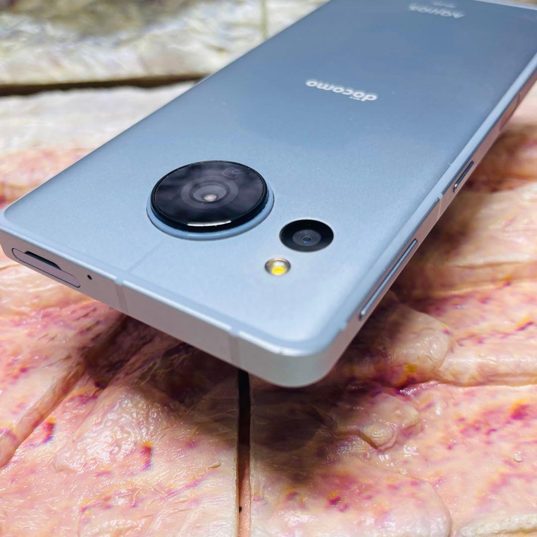 SIMフリー AQUOS sense7 128GB ブルー 電池良好