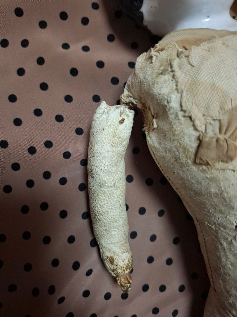 アンティーク★チャイナヘッドドール★パリアンドール★ビスクドール★訳有り品