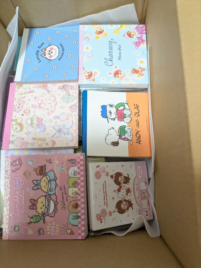 メモ帳　シール大量ぼっくすA　８０サイズ