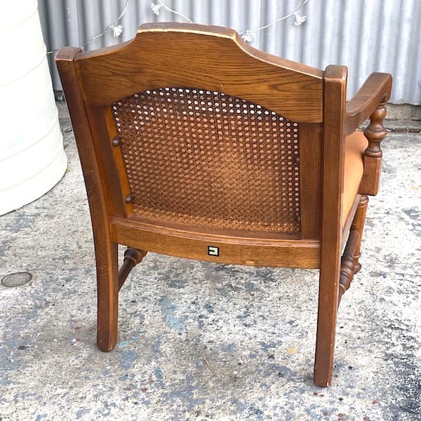 コスガ　アームチェア　クラシック　ジャパンビンテージ　木製椅子　ダイニング　A