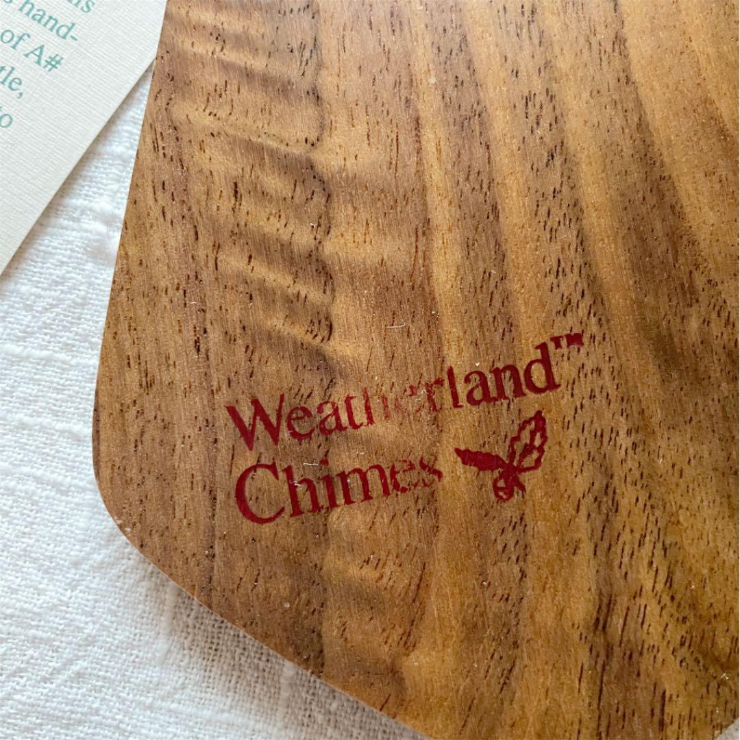 【新品・未使用】Weatherland Chimes ウィンドウ チャイム