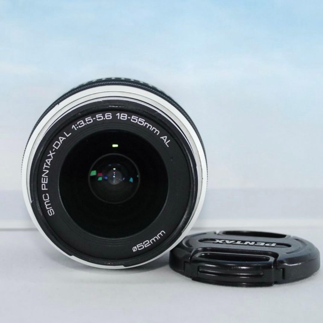 ❤️PENTAX K-x ❤️ホワイト レンズキット リチウム電池付 動作確認済✨