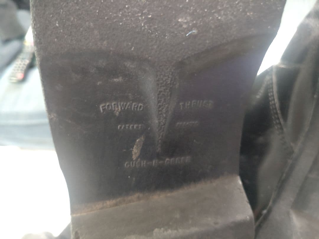 USPSポストマン風　レザー チャッカブーツ