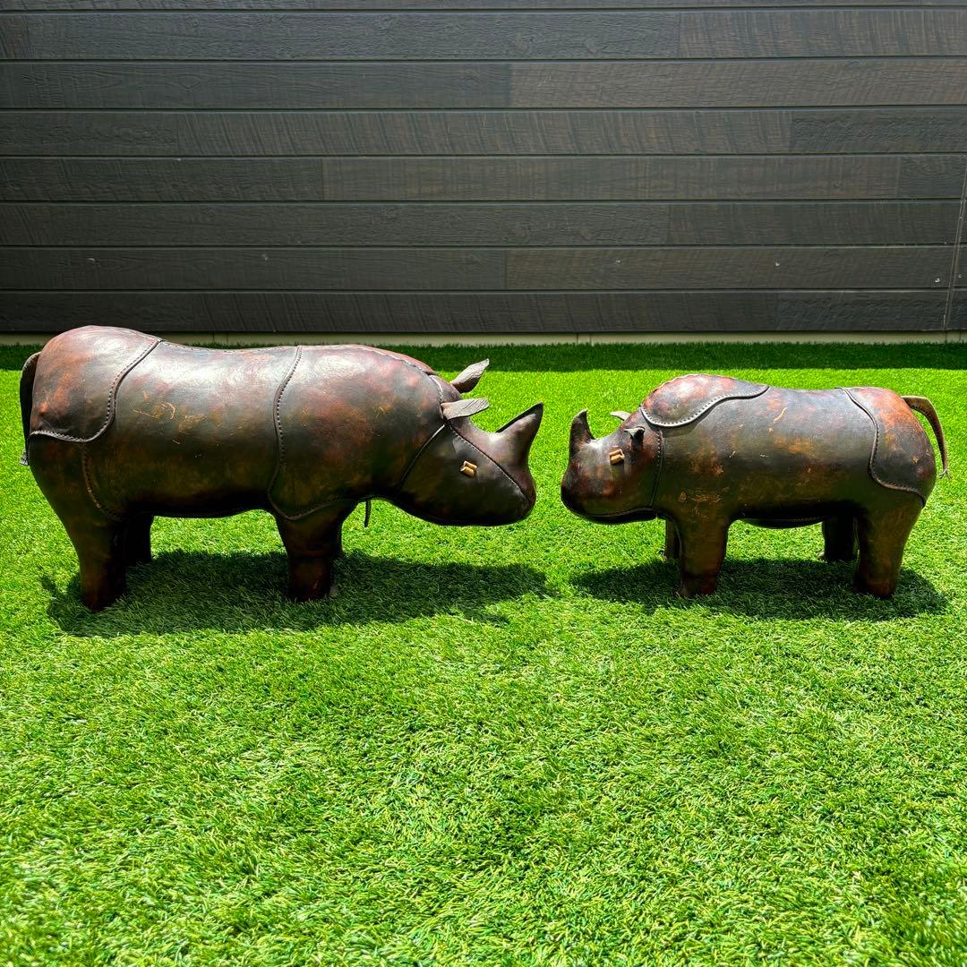 60s 70s 希少 入手困難 英国製 JANCRAFT 犀 サイ ビンテージ