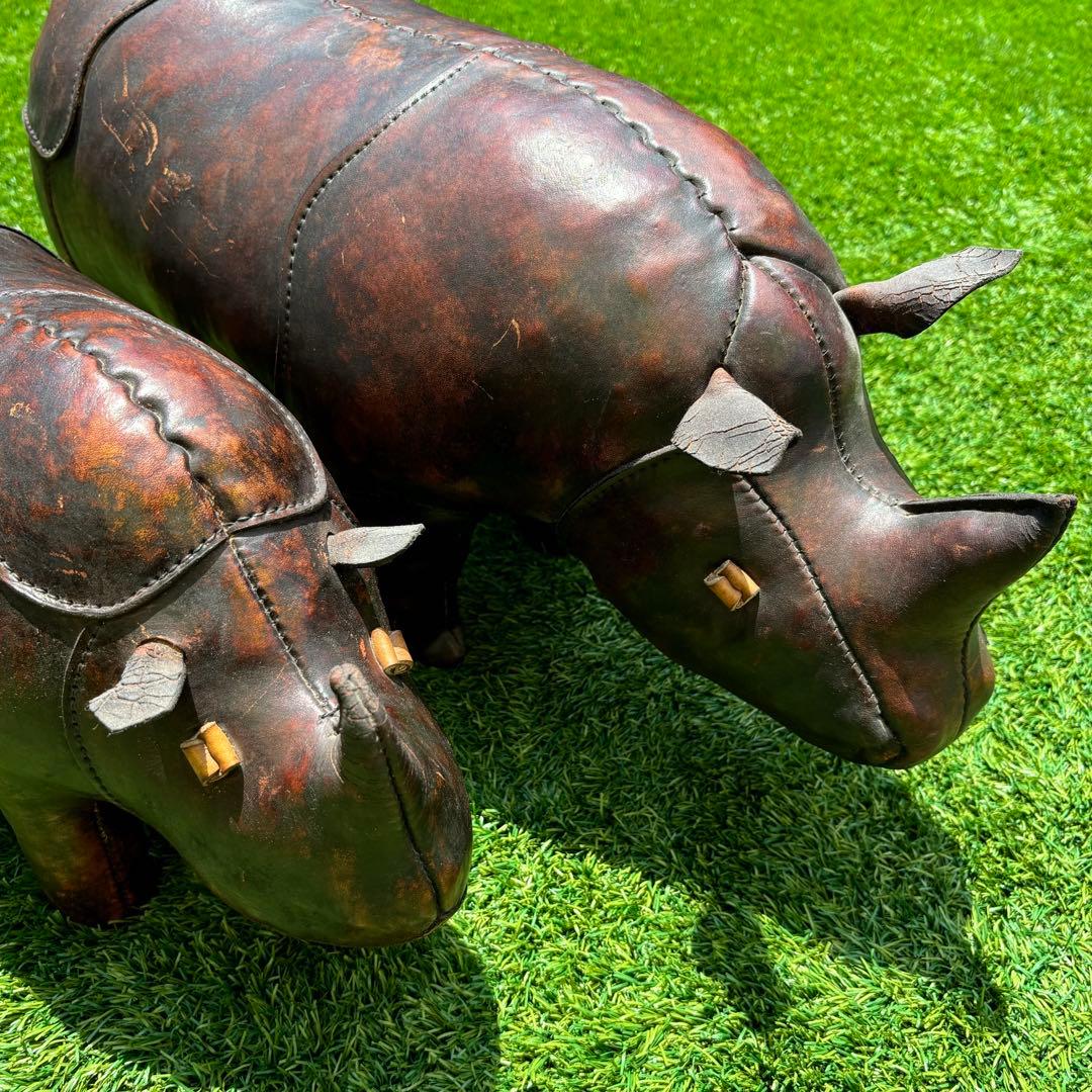 60s 70s 希少 入手困難 英国製 JANCRAFT 犀 サイ ビンテージ