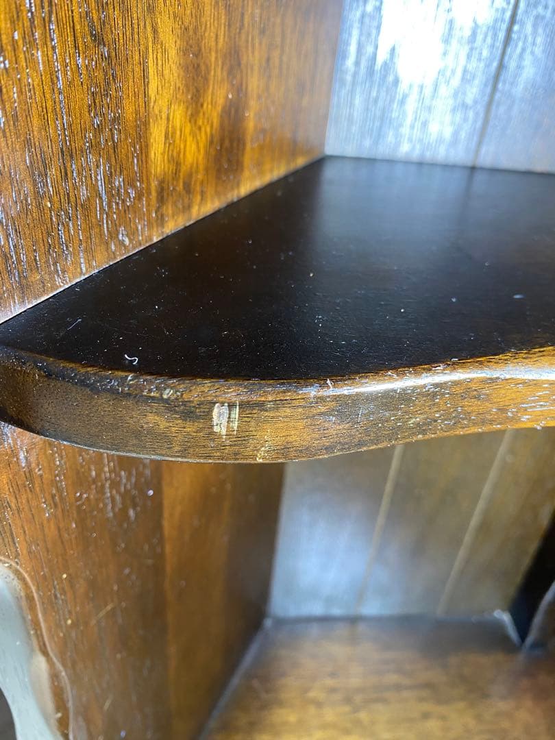 ✨超希少✨　オールドカリモク　ヴィンテージ酒棚　吊り棚　バーカウンター