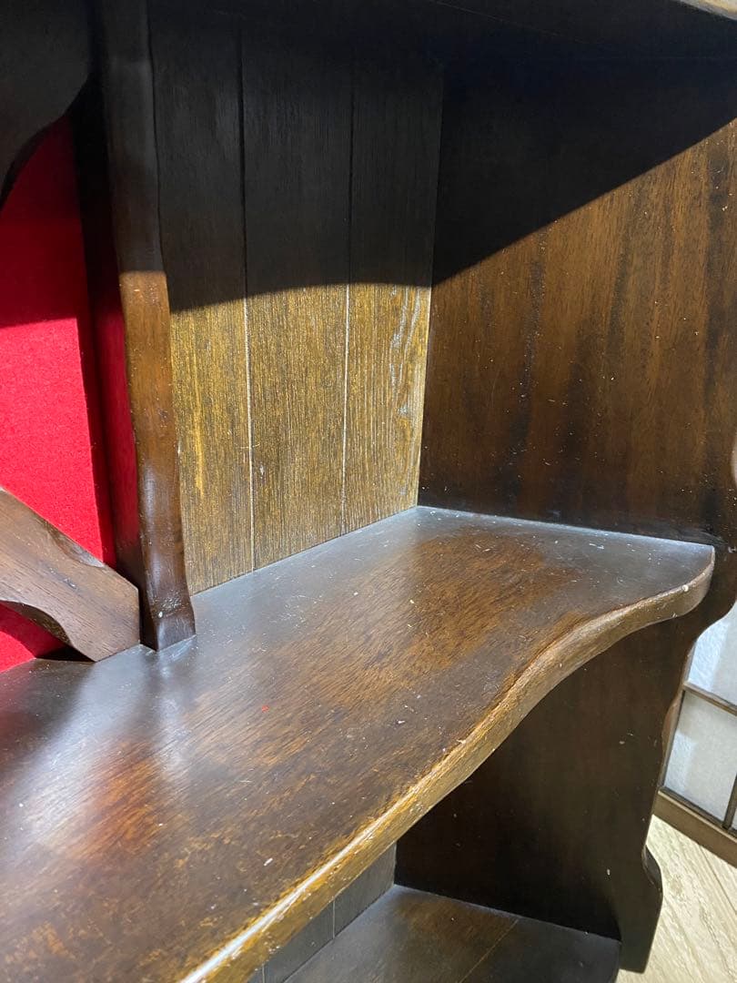 ✨超希少✨　オールドカリモク　ヴィンテージ酒棚　吊り棚　バーカウンター