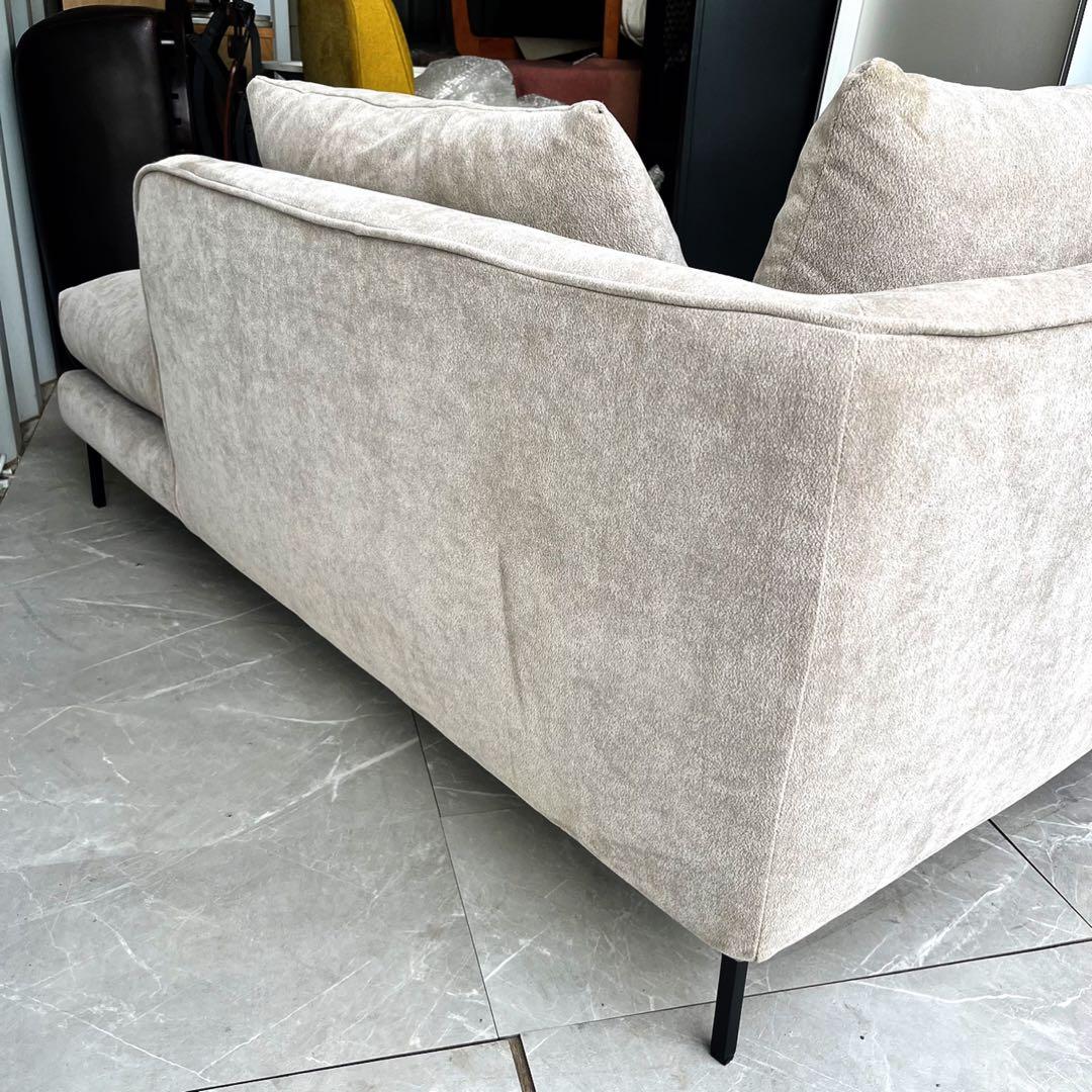 取付無料！アクタス ファイブバイファイブ リブレ 左アームシェーズロングソファ✨