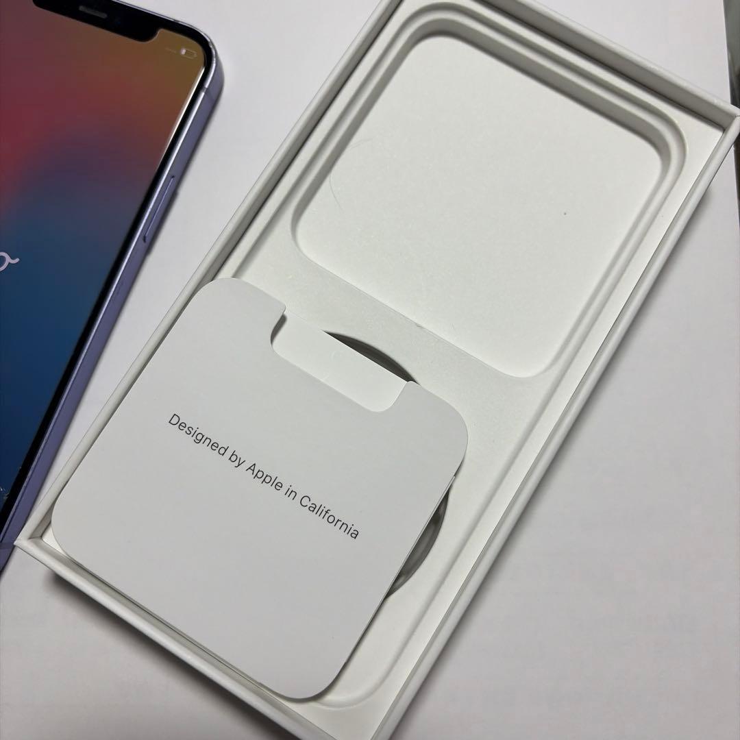 iPhone 12 64GB パープル 本体　箱付き