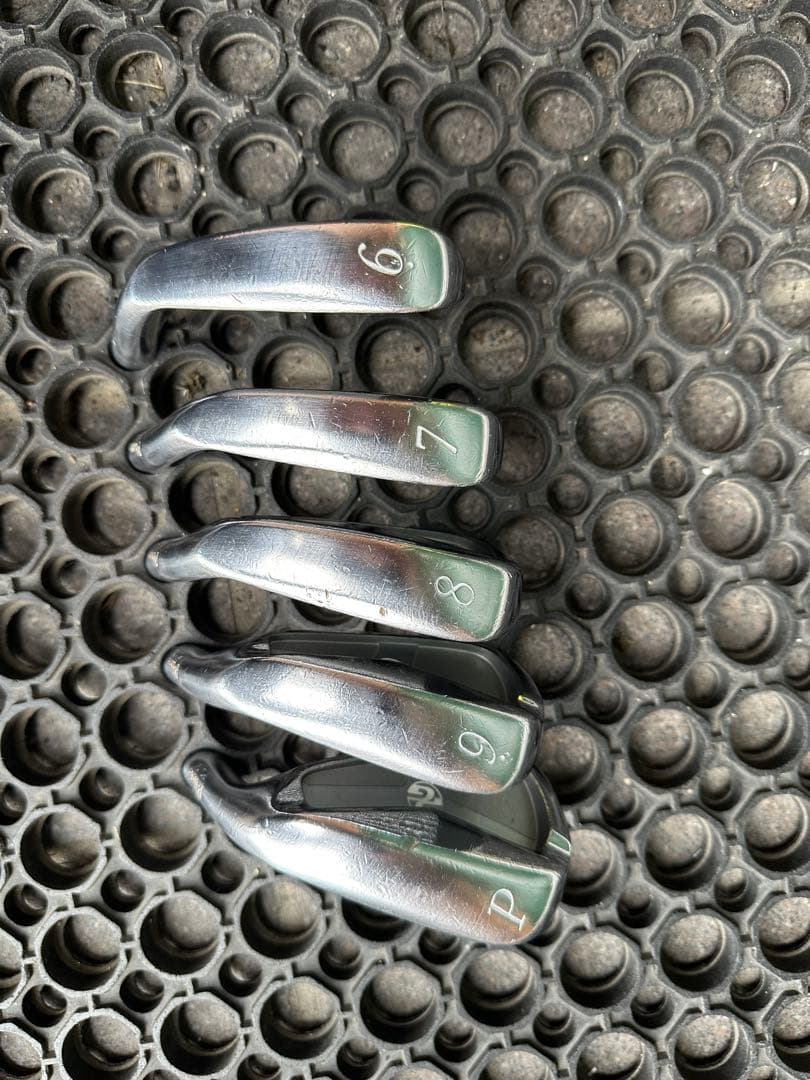 P-tune101アイアン ヘッドのみ#6〜#pwまで5本セット