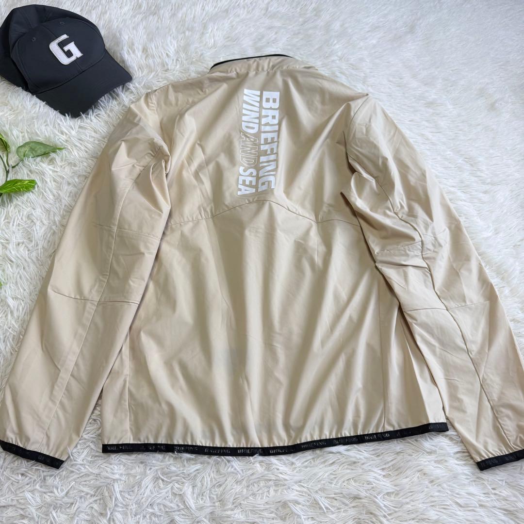 【ブリーフィングゴルフ】即完売品 コラボ ウィンダンシー ベージュM メンズ