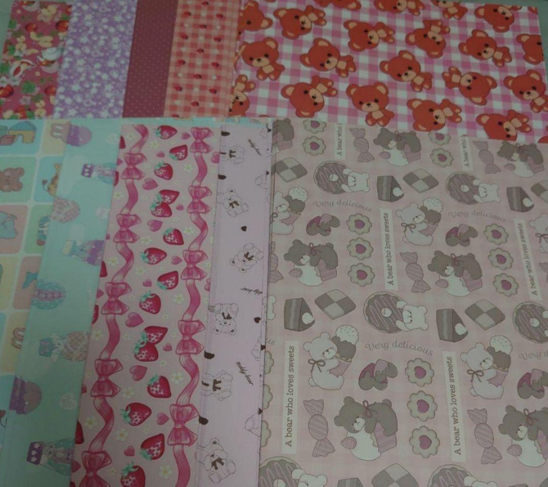 デザインペーパーA4サイズまとめ売り③（約1000枚）