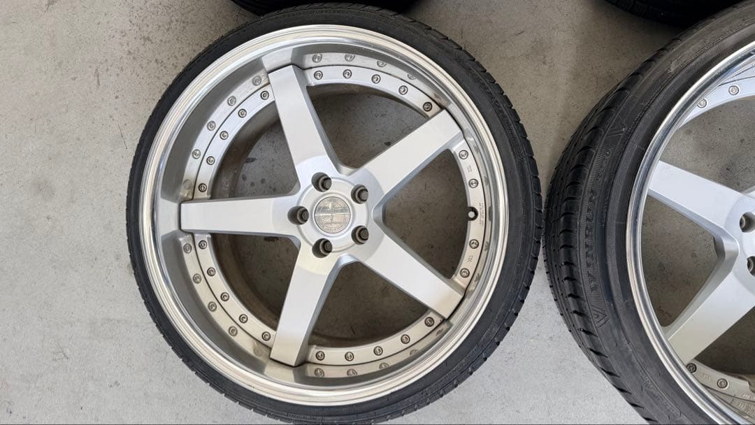 WORKグノーシス GR203 20インチ　深リム4本セット10.5/12.5j