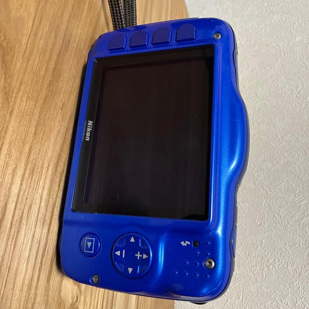 Nikon COOLPIX S32 デジタルカメラ 青