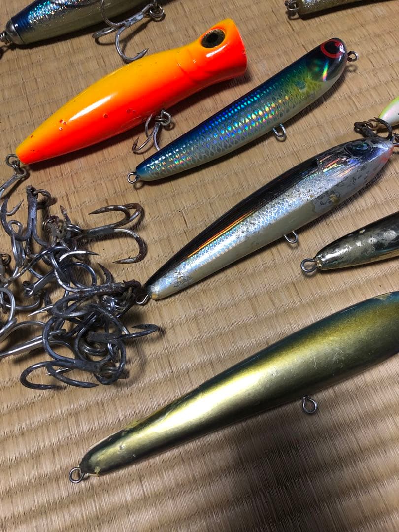 GTマグロヒラマサプラグ14個セットタイドプールfclラボ