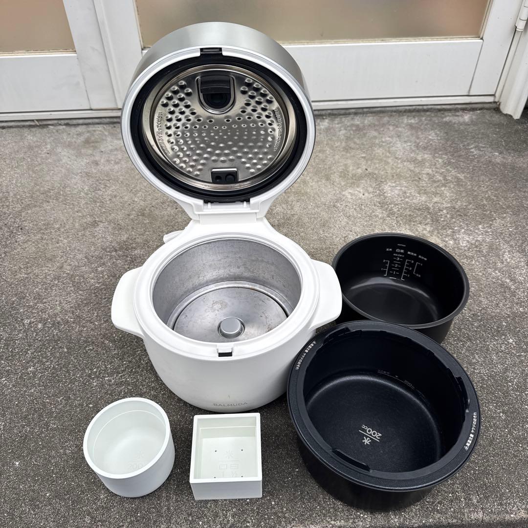 BALMUDA 炊飯器 ホワイト