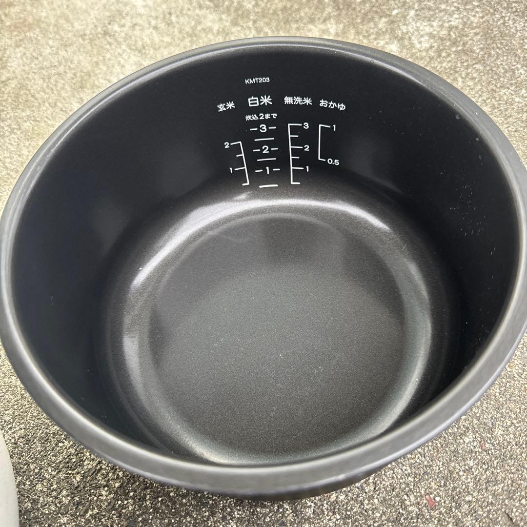 BALMUDA 炊飯器 ホワイト