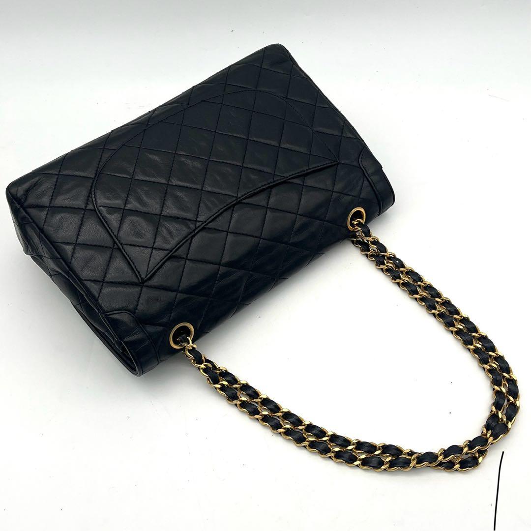 美品‼️ カードあり　シャネル パリ限定 ダブルフラップ チェーンショルダーバッグ