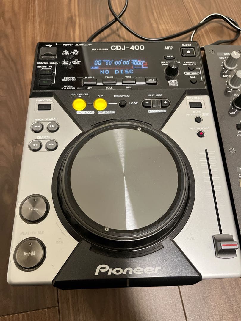 【Pioneer】 CDJ-400 DJM-400 セット　パイオニア　DJ