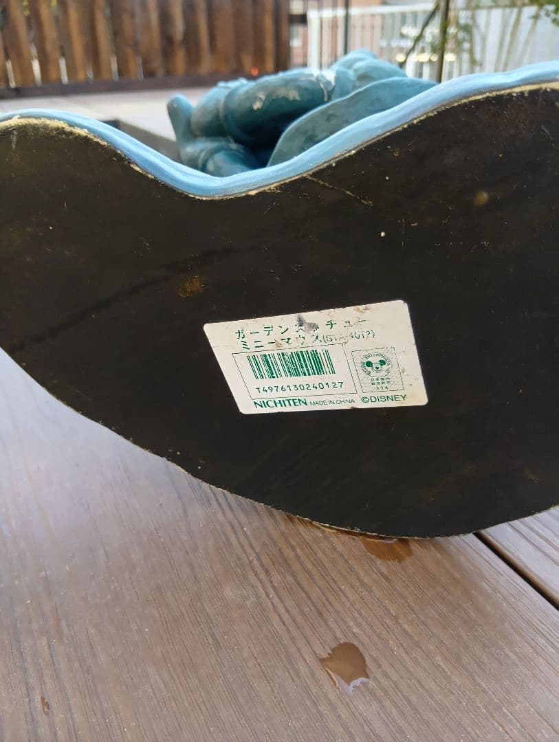 ミッキー ミニー ガーデンスタチュー