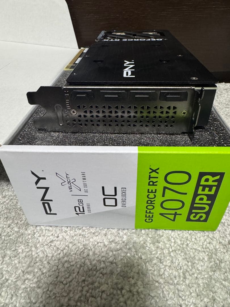 グラフィックボード・グラボ・ビデオカード PNY GeForce RTX 4070 SUPER 12GB GDDR6X