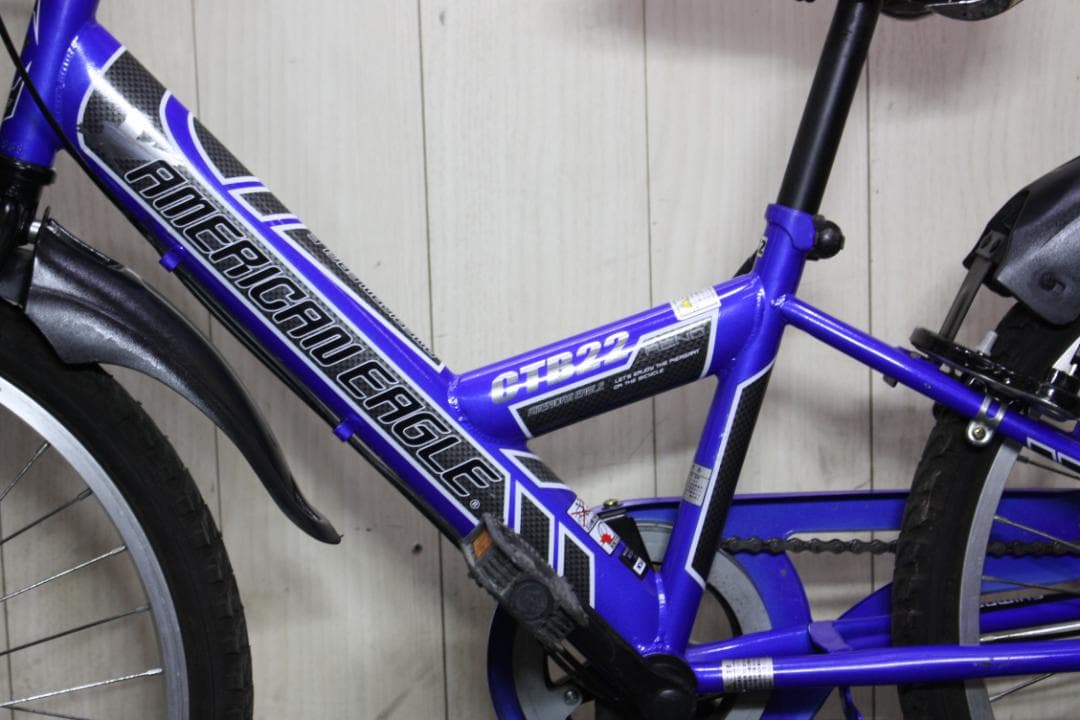 アメリカンイーグルamerican eagle 22型 シマノ6速 子供用MTB