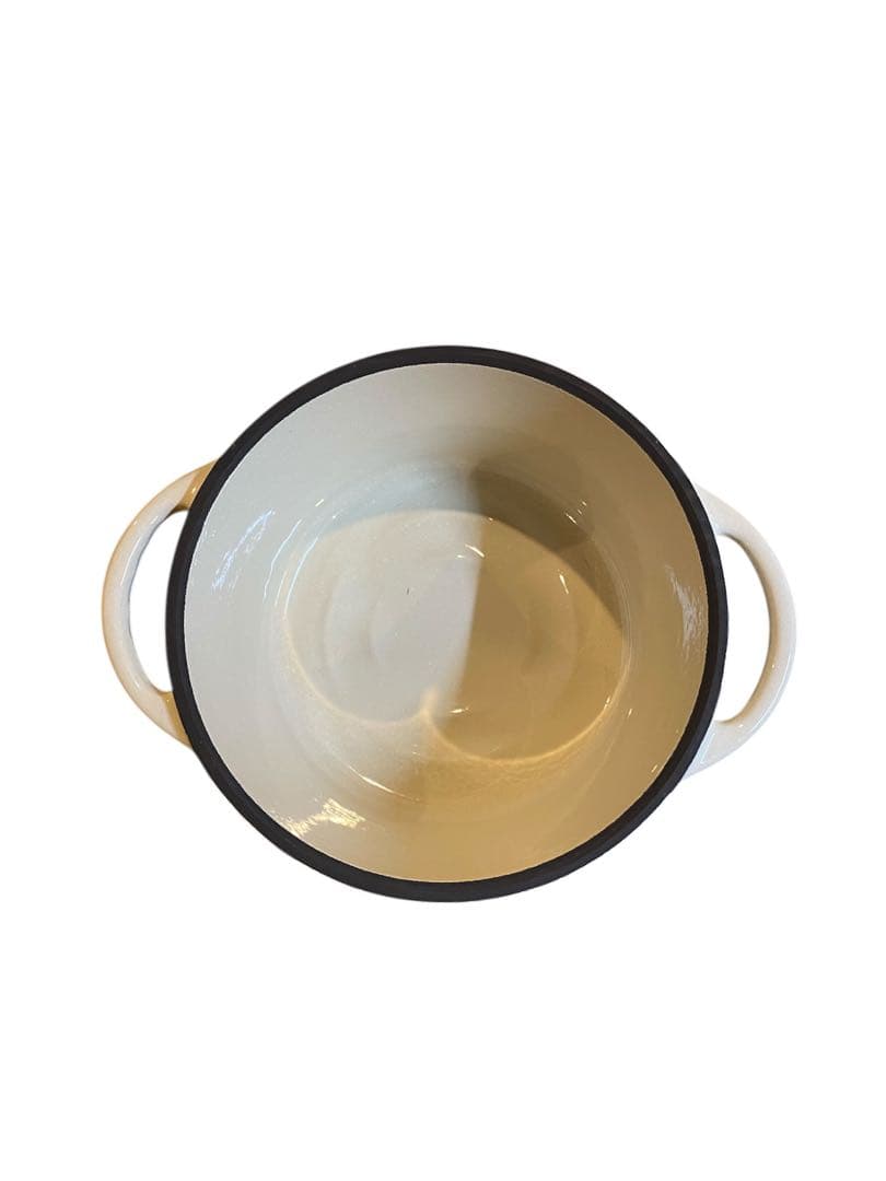 新品 VERMICULAR バーミキュラ 両手鍋 白 14㎝ レシピ本 箱付き