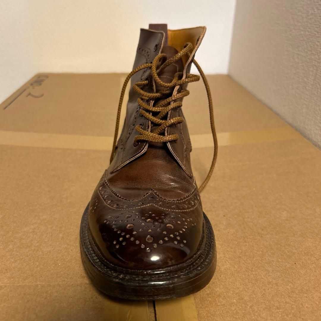 Tricker's　Paul Smith　カントリーブーツ コラボ商品